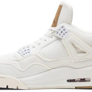 AIR JORDAN 4 RETRO LEVI'S WHITE‏