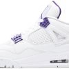 ⁦AIR JORDAN 4 RETRO METALLIC PURPLE‏⁩ – תמונה ⁦2⁩