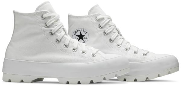 CHUCK TAYLOR ALL STAR HIGH LUGGED WHITE‏