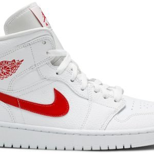 AIR JORDAN 1 MID UNIVERSITY RED