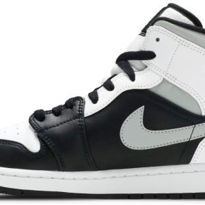AIR JORDAN 1 MID WHITE SHADOW‏