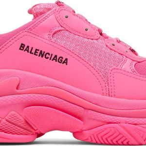 BALENCIAGA TRIPLE S FLUO PINK