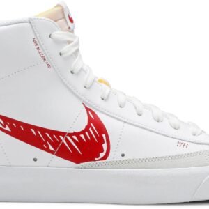 MID SKETCH RED SWOOSH BLAZER