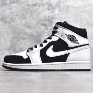 Nike AIR JORDAN 1 RETRO MID TUXEDO BLACK/WHITE/WHITE 554724-113