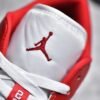⁦Nike AIR JORDAN 1 LOW GYM RED/WHITE/WHITE 553558-611⁩ – תמונה ⁦8⁩