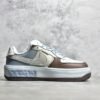 ⁦Nike AIR FORCE 1 FONTANKA BROWN/NAVY/LIGHT GREY-WHITE CW6688-606⁩ – תמונה ⁦17⁩