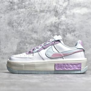 Nike AIR FORCE 1 FONTANKA WHITE/LIGHT BLUE/LIGHT PURPLE CW6688-603