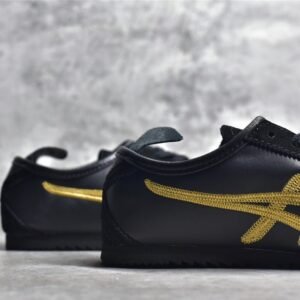 ASICS ONITSUKA TIGER JAPAN MEXICO DELUXE BLACK/BLACK/YELLOW D7Q4L-9094