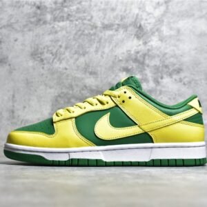 Nike SB DUNK LOW REVERSE BRAZIL APPLE GREEN/YELLOW STRIKE/WHITE DV0833-300