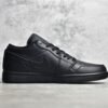 ⁦Nike AIR JORDAN 1 LOW 2022 BLACK/BLACK/BLACK 553558-093⁩ – תמונה ⁦8⁩