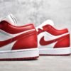 ⁦Nike AIR JORDAN 1 LOW GYM RED/WHITE/WHITE 553558-611⁩ – תמונה ⁦13⁩