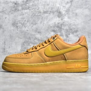 Nike AIR FORCE 1 LOW 2019 FLAX/GUM LIGHT BROWN/BLACK/WHEAT CJ9179-200