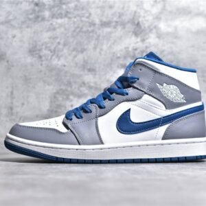 Nike AIR JORDAN 1 MID CEMENT GREY/WHITE/TRUE BLUE DQ8426-014