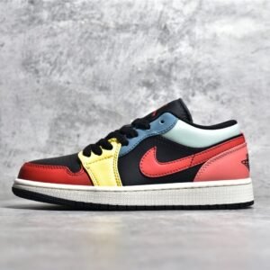 Nike AIR JORDAN 1 LOW SE BLACK/TAXI/FRENCH BLUE/FIRE RED DN3739-060