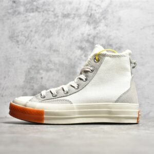 CONVERSE CHUCK TAYLOR ALL-STAR 70 HIGH LINED COLORBLOCK NOMAD VINTAGE WHITE/PALE PUTTY/EGRET A04409C