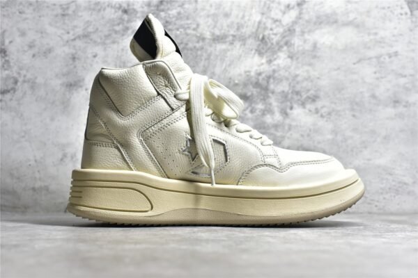 ⁦CONVERSE TURBOWPN MID X RICK OWENS EGRET/EGRET/CLOUD CREAM 172343C⁩ – תמונה ⁦17⁩