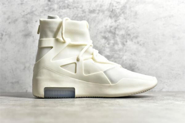 ⁦Nike AIR FEAR OF GOD 1 SAIL/SAIL/BLACK AR4237-100⁩ – תמונה ⁦20⁩