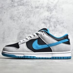 Nike DUNK LOW PRO SB CHROME BALL INCIDENT BLACK/RADIANT EMERALD-MDM GREY 304292-012