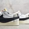 ⁦Nike BLAZER LOW 77 JUMBO WHITE/WHITE/SAIL/BLACK DN2158-101⁩ – תמונה ⁦4⁩