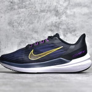 Nike AIR WINFLO 9 BLACK/GOLD SUEDE/BLACKENED BLUE DD6203-007