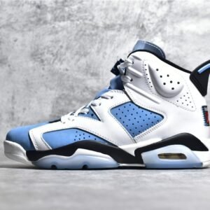 Nike AIR JORDAN 6 RETRO UNC HOME UNIVERSITY BLUE/WHITE/COLLEGE NAVY/BLACK CT8529-410
