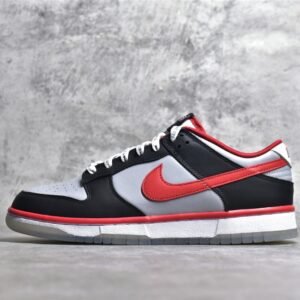 Nike CLARK ATLANTA UNIVERSITY X SB DUNK LOW PANTHERS BLACK/TEAM SCARLET/CLASSIC CHARCOAL DR6189-001