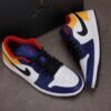 ⁦אייר ג'ורדן 1 נמוכה 'לבן עמוק עם כחול מלכותי' - Air Jordan 1 Low 'White Deep Royal Blue'⁩ – תמונה ⁦10⁩