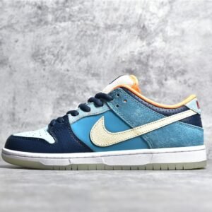 Nike DUNK LOUIS VUITTON (LV) BLUE/MTLC GLD STR 504750-474