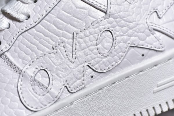 ⁦OVO X BAPE STA LOW SNEAKERS WHITE/WHITE/WHITE⁩ – תמונה ⁦12⁩