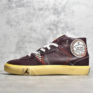 Nike JORDAN SERIES MID UNITED YOUTH INTERNATIONAL X MAISON CHÂTEAU ROUG BROWN BASALT/ORANGE DO5247-212