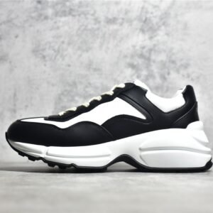 GUCCI RHYTON VINTAGE TRAINER SNEAKER WHITE/BLACK