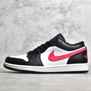 Nike AIR JORDAN 1 LOW BLACK/SIREN RED/WHITE DC0774-004