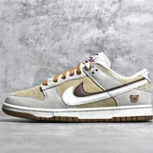 Nike SB DUNK LOW SE 85 LIGHT GREY/KHAKI/WHITE-BROWN DO9457-113