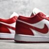 ⁦Nike AIR JORDAN 1 LOW GYM RED/WHITE/WHITE 553558-611⁩ – תמונה ⁦11⁩