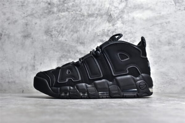 Nike AIR MORE UPTEMPO REFLECTIVE BLACK/BLACK-BLACK 414962-004