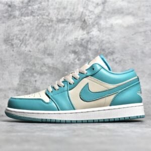 Nike AIR JORDAN 1 LOW TROPICAL TEAL/SANDY BEIGE DC0774-131