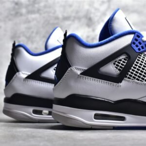 Nike AIR JORDAN 4 RETRO MOTORSPORTS WHITE/GAME ROYAL-BLACK 308497-117
