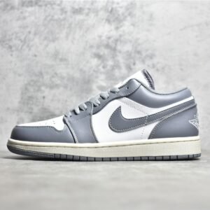 Nike AIR JORDAN 1 LOW VINTAGE GREY STEALTH/WHITE/SAIL 553558-053