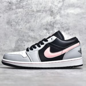 Nike AIR JORDAN 1 LOW GREY FOG BLEACHED CORAL 553558-062