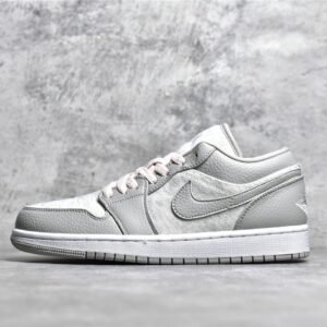 Nike AIR JORDAN 1 LOW SE LIGHT IRON ORE/WHITE/ATMOSPHERE DQ6076-001
