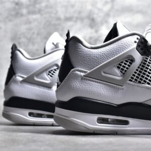 Nike AIR JORDAN 4 RETRO MILITARY BLACK WHITE/BLACK/NEUTRAL GREY DH6927-111