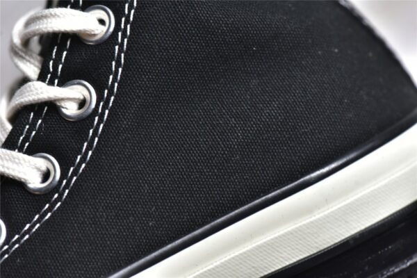 ⁦CONVERSE CHUCK TAYLOR ALL-STAR 70S TREK HIGH BLACK/BLACK/EGRET 171015C⁩ – תמונה ⁦8⁩