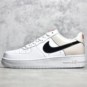 Nike AIR FORCE 1 LOW LIGHT IRON ORE/BLACK-WHITE-UNIVERSITY RED DQ7570-001