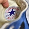 ⁦CONVERSE X STUSSY CHUCK TAYLOR ALL-STAR 70S HIGH 8 BALL SARGASSO SEA/WHITE/BLACK A03711C⁩ – תמונה ⁦4⁩