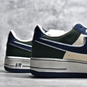 Nike AIR FORCE 1 LOW 07 WHITE/NAVY BLUE/DARK GREEN 315122-661