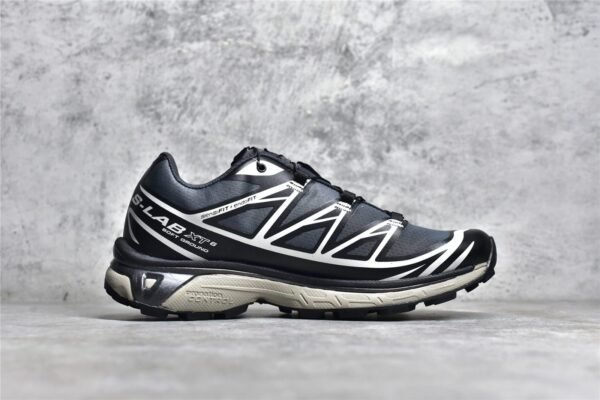 ⁦SALOMON XT-6 RUNNING SHOES GREY/BLACK/WHITE⁩ – תמונה ⁦17⁩