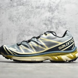 SALOMON XT-6 RUNNING SHOES LIGHT GREY/YELLOW/BLACK 414551