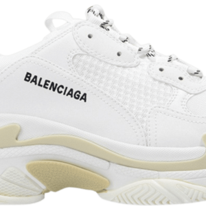 BALENCIAGA TRIPLE S WHITE TAN