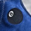⁦CONVERSE X STUSSY CHUCK TAYLOR ALL-STAR 70S HIGH 8 BALL SARGASSO SEA/WHITE/BLACK A03711C⁩ – תמונה ⁦9⁩