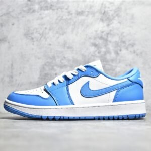 Nike AIR JORDAN 1 LOW GOLF UNC WHITE/UNIVERSITY BLUE DD9315-100